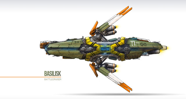 SHIPtember concept, Basilisk Battlecruiser