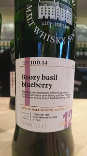 SMWS 100.14 -Boozy basil blueberry