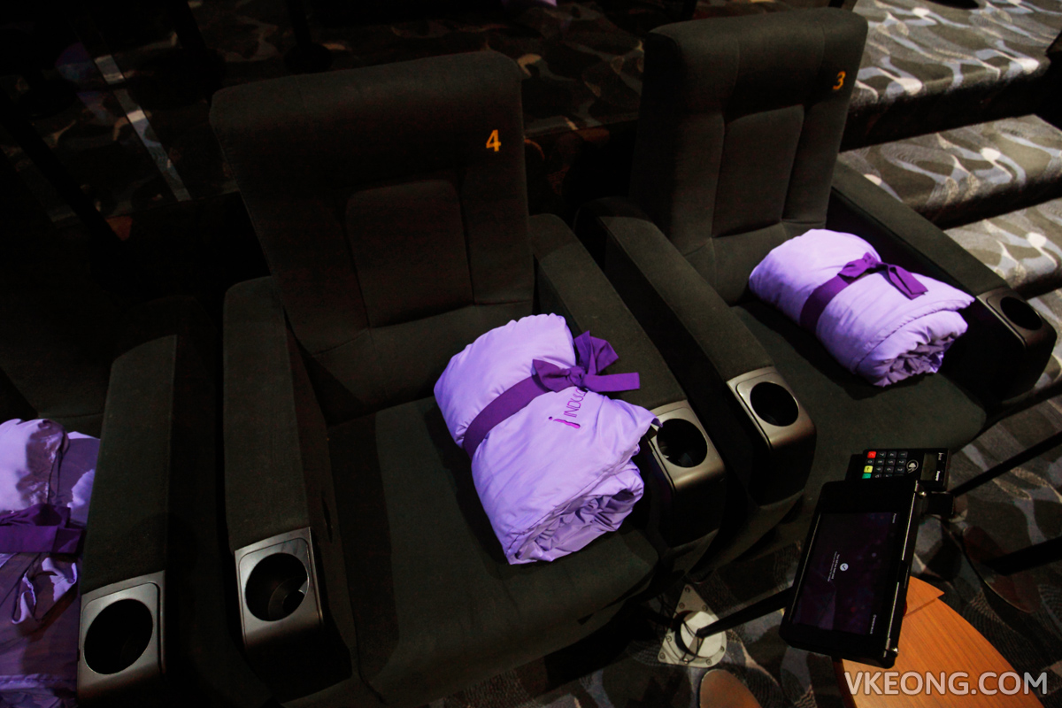 TGV Indulge Seat with Blanket