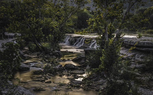 bullcreek water waterfall stream creek austin texas summer dawn sunrise