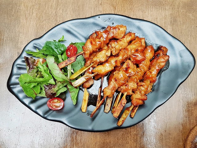 Grilled Yakitori Meat Skewers