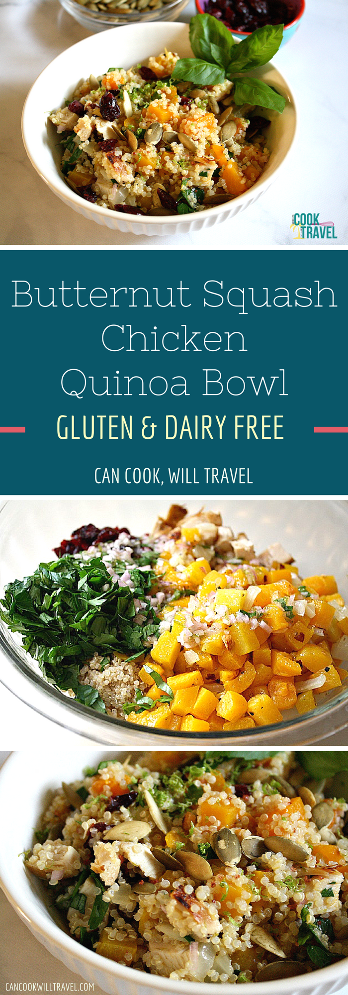 Butternut Squash Chicken Quinoa Bowl_Collage2