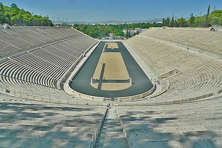 Athens - Panathenaic Stadium u shape