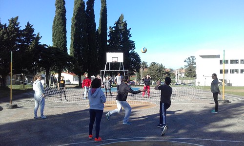 El deporte del Pinfuvote llega a un centro de Montevideo, en Uruguay