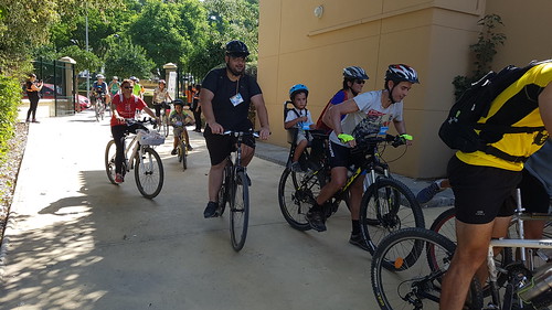 Ruta ciclista en bici de Emasesa a Laguna de Fuente del Rey por la Semana de la Movilidad