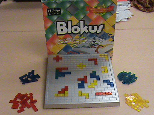 Blokus : the strategy game for the whole family.
