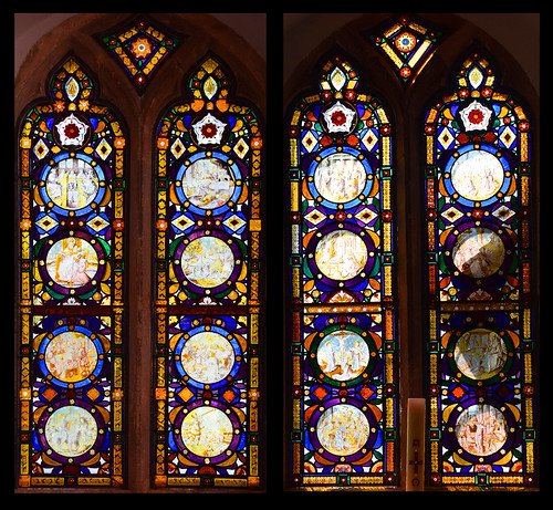 north and south chancel windows