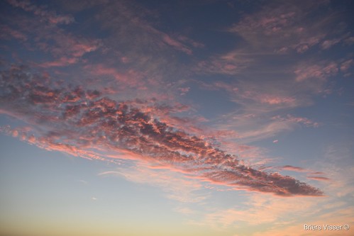 skyscape clouds beach pink lagoon langebaan southafrica