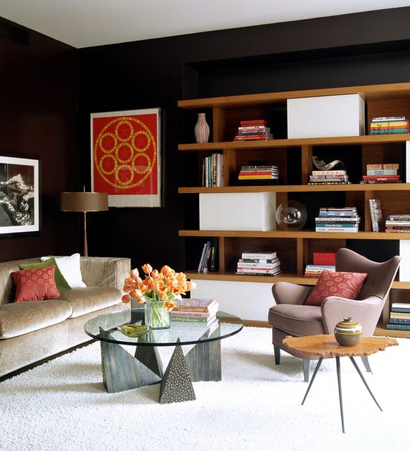 Eye-Catching Rooms with High Contrast