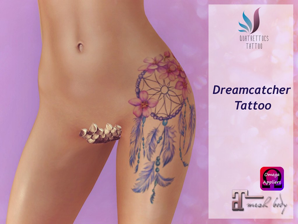 Dreamcatcher Tattoo - SecondLifeHub.com