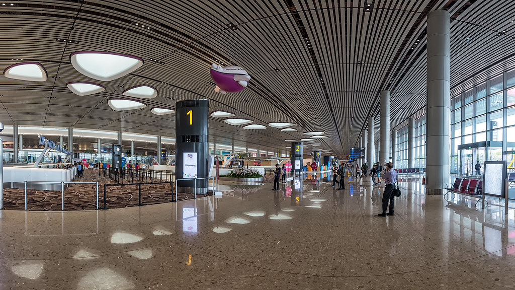 Новый терминал аэропорта Чанги, Сингапур. Четвертый.
