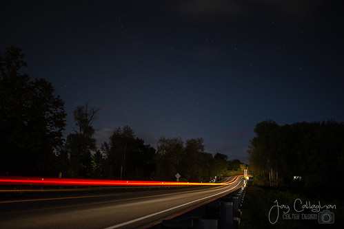 car vehicle long exposure longexposure lights stars landscape night dark space trees ontario canada