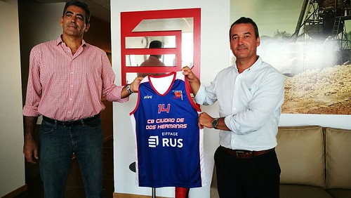 Club Baloncesto Dos Hermanas presenta el patrocinio de la empresa Rus Eiffage