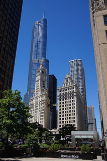 217 Wrigley Building en Trump Tower