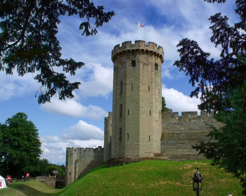 Warwick Castle, Guy's Tower. Credit Elliott Brown