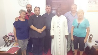Visita di Monsignor Giusti a Dar (Tanzania)