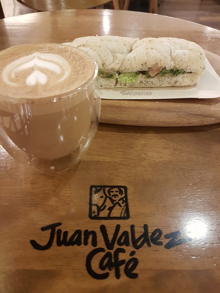 Cranberry & Walnut Sandwich + Latte $20 @ Juan Valdez Cafe KL Avanue K