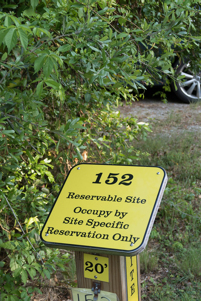 Site 152 sign at First Landing State Park