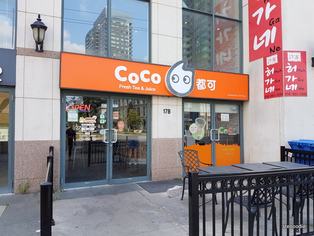 Coco Tea and Juice North York storefront