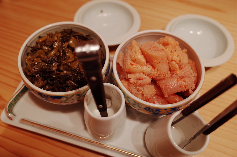 日比谷パークフロントやまや食べ放題の高菜、明太子