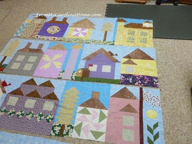 Be My Neighbor Quilt Layout