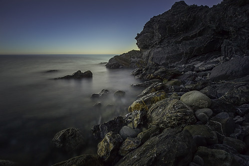 liguria italy lee leefilters bigstopper le manfrotto canon water sea sunset landscape nature rocks boulders calm moneglia