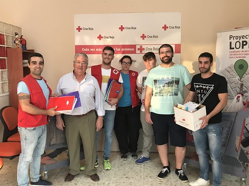 JSA entrega material escolar a Cruz Roja
