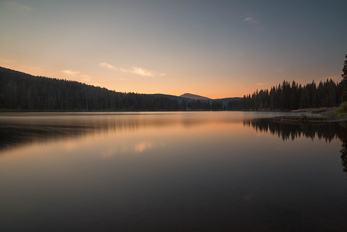 sunrise dawn morning daybreak longexposure le lake pond reflections mountains trees lakeirwin keblerpass colorado landscape