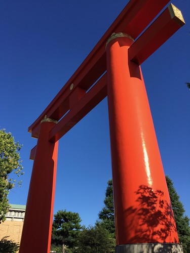 京都平安神宮の鳥居
