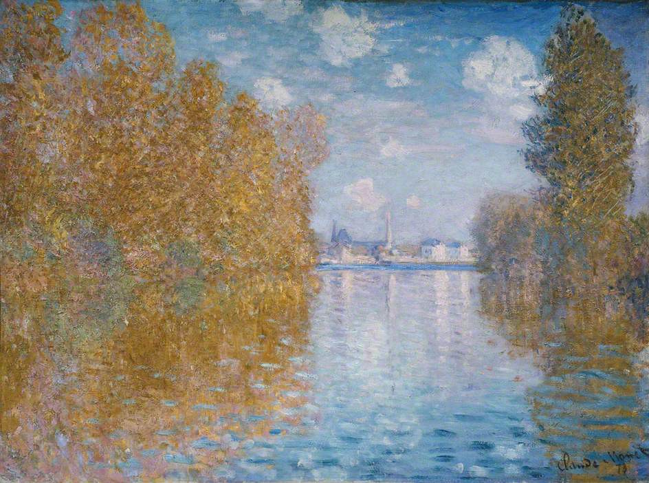 Autumn Effect at Argenteuil by Claude Monet, 1873