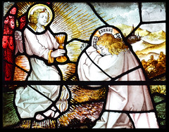 Christ at Gethsemane (Kempe & Co? 1880)