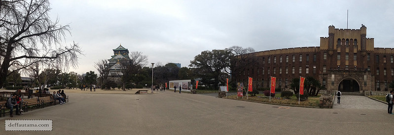 2 Hari Keliling Osaka - Osaka Castle Park