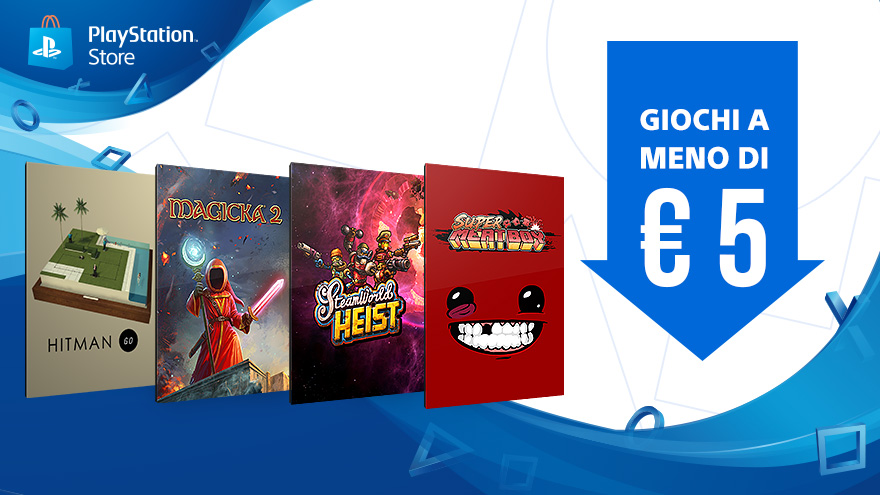 PlayStation Store's 'Games under €5' promotion kicks off today