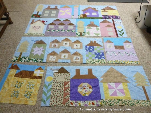 Be My Neighbor Quilt Layout