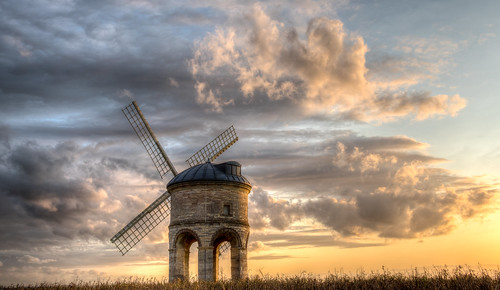 sunset chesterton windmill nikon d810
