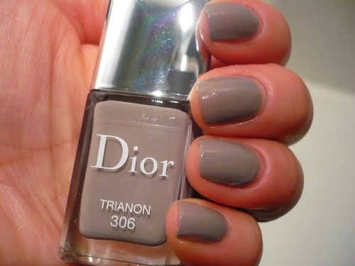 Polished Marvels: Neutral shades with an edge: Dior Gris Trianon