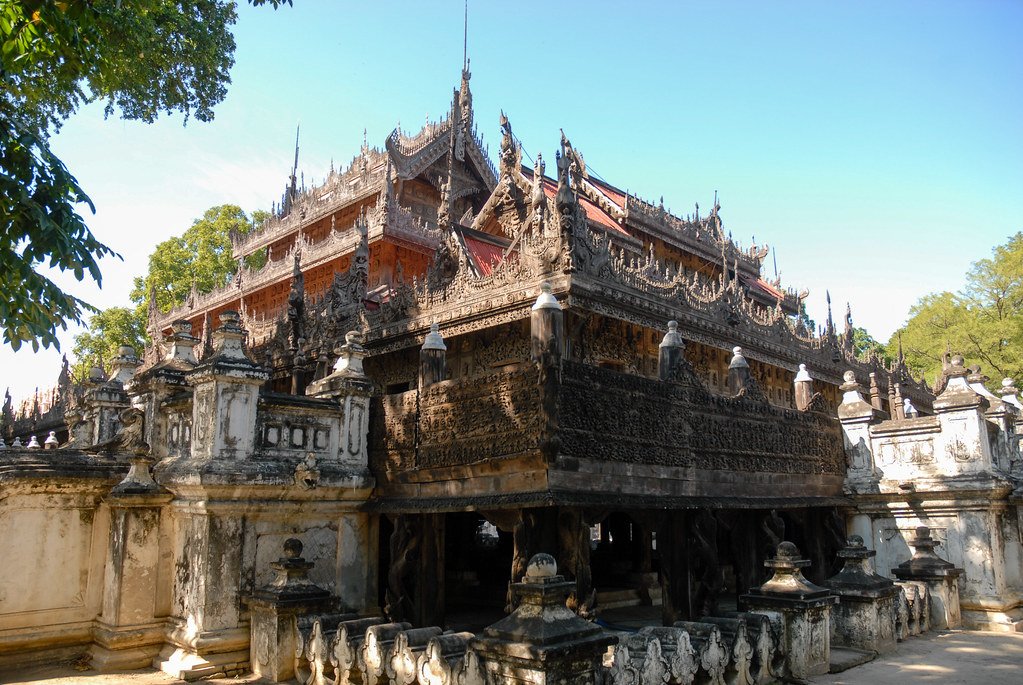 Maynmar: Mandalay, Lago Inle, Bagan, Rangún - Blogs de Myanmar - Día 2. 2015.11.17. Mandalay (20)