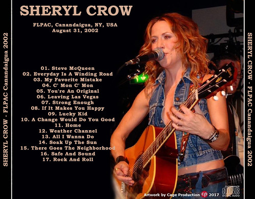 Sheryl Crow-Canandaigua 2012 back