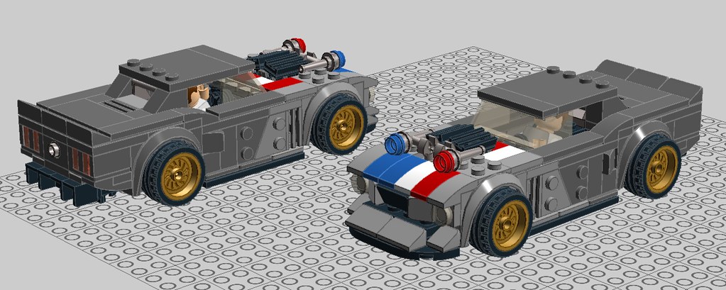 Ford Hoonicorn V2 in Lego