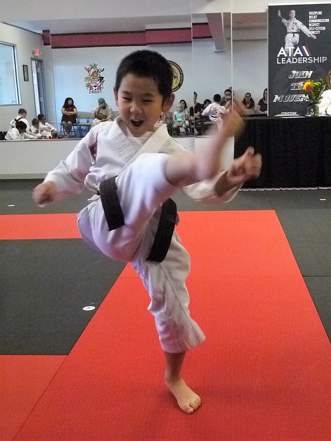 Front kick in Choong Jung 1
