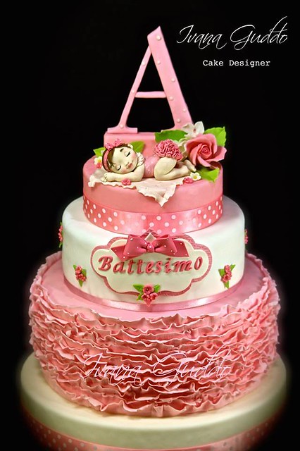 Baby Cake Christening by Torte di Ivana Guddo