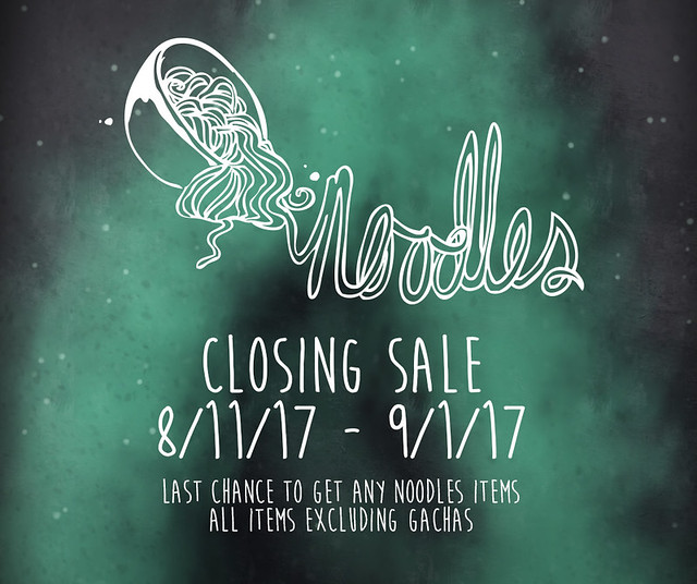 Noodles Closing Sale