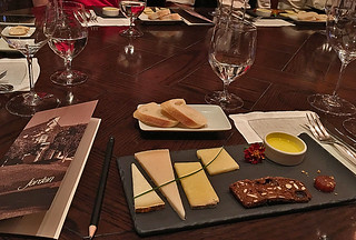 Jordan Vineyard and Winery - Cheese presentation