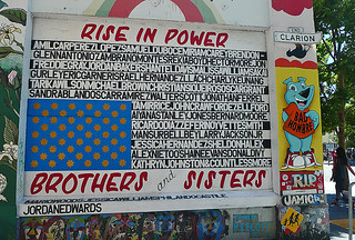 Mural in the City - Clarion Alley Rise in Power
