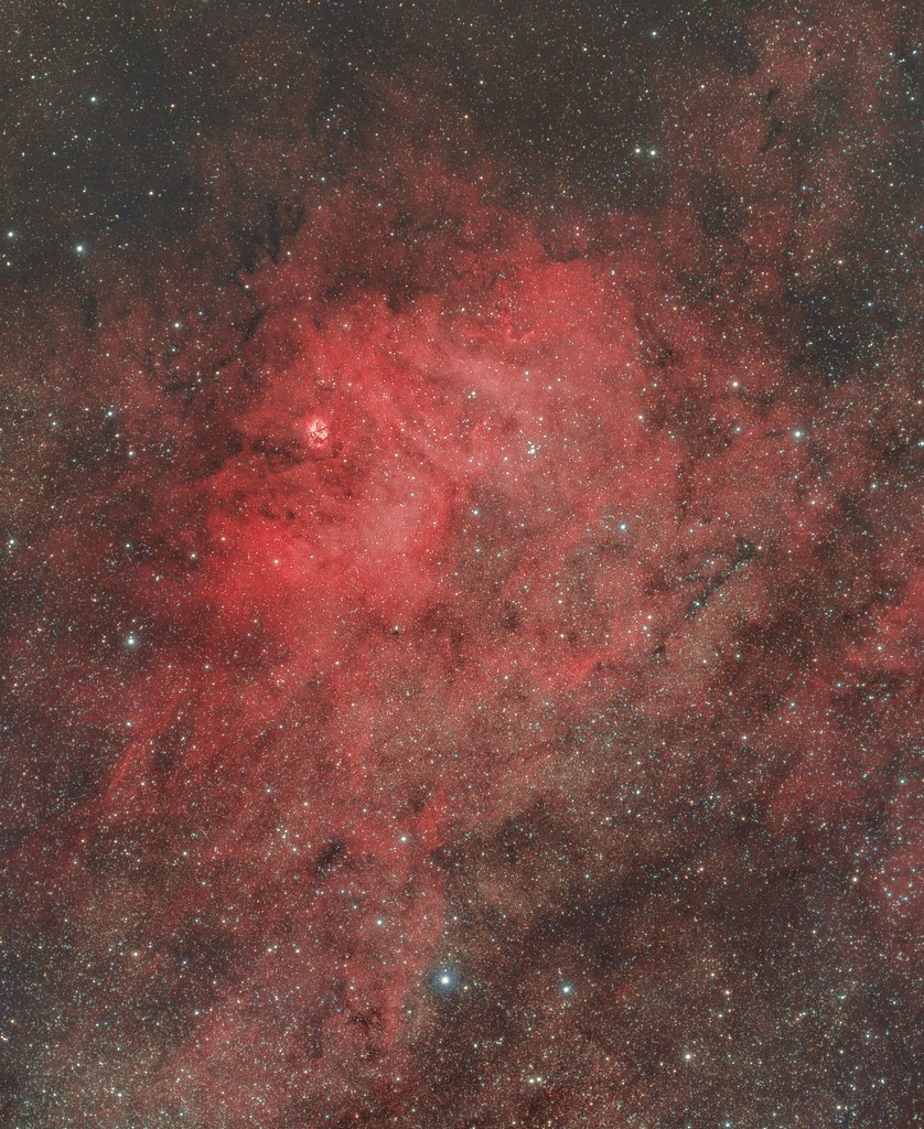NGC6604 and Sh2-54 in HaOIIIRGB