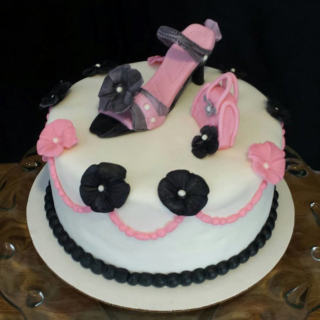 Shoe Cake from Lori Holmes Preisinger of Nothing Fancy Cakes & Desserts by Lori