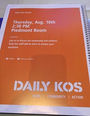 Daily Kos ad in the NN17 schedule 