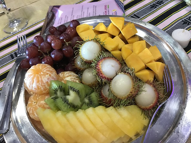 ASEAN dinner,  fruits
