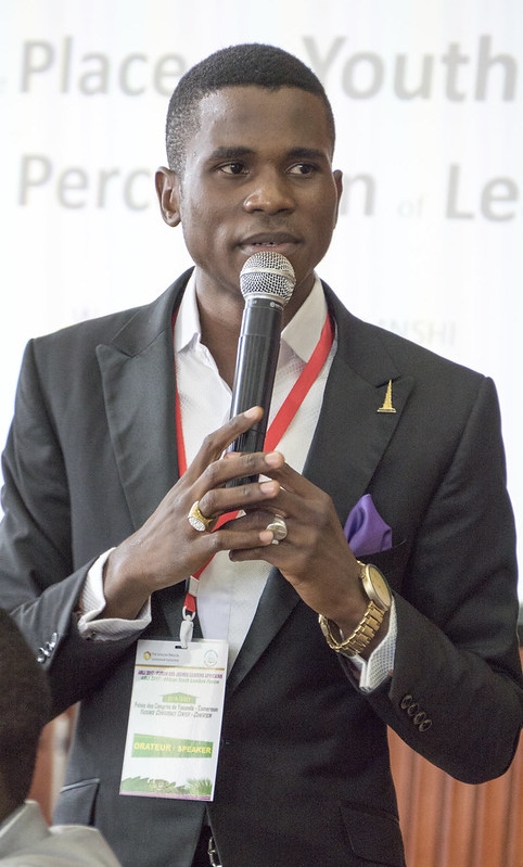 'Africa’s youth are the leaders of today,' Wepnyu Yembe Njamnshi tells the African Biblical Leadership Initiative (ABLI Forum) Picture Andrew Boyd, Bible Society