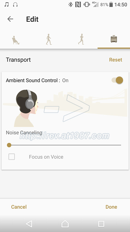 Sony | Headphones Connect Adaptive Sound Control